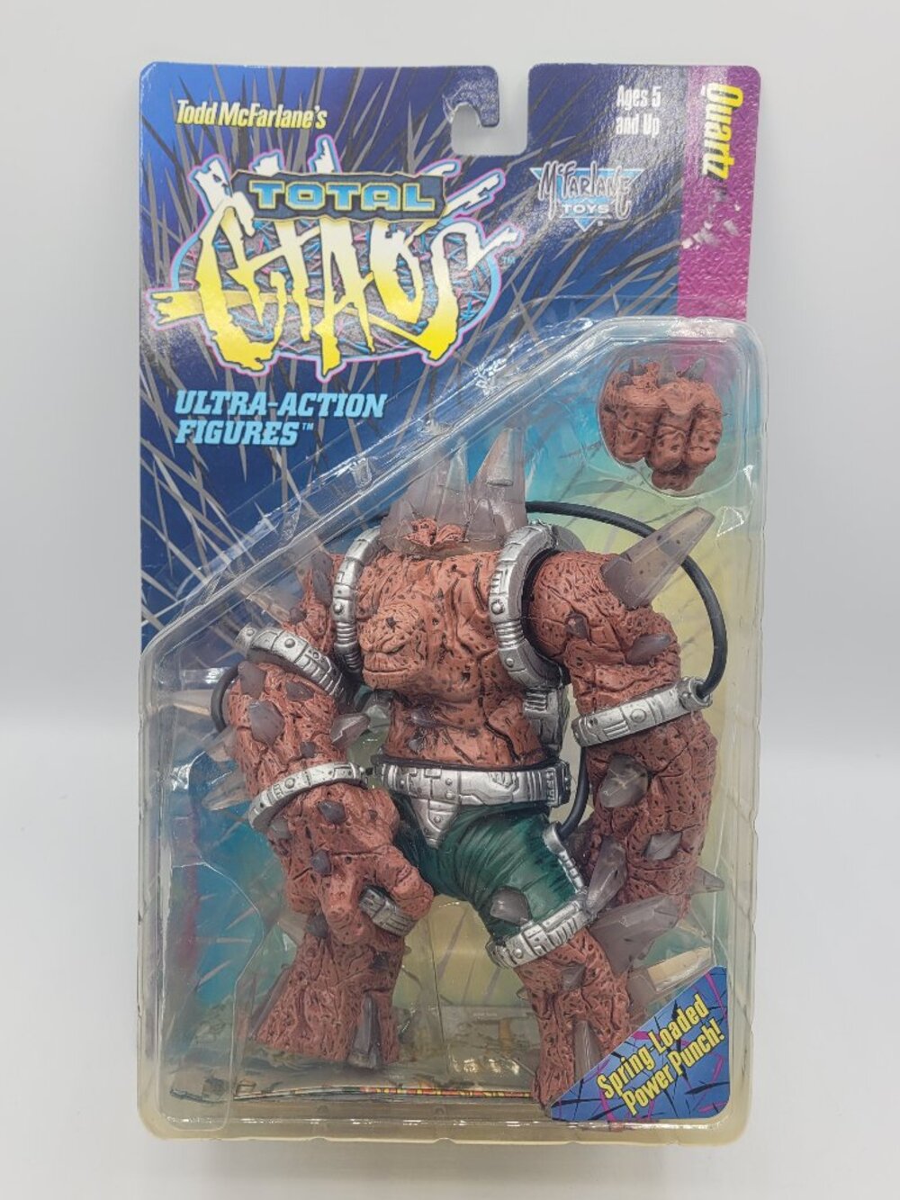 1997 McFarlane Toys Total Chaos Series 2 Quartz Ultra Action Figure